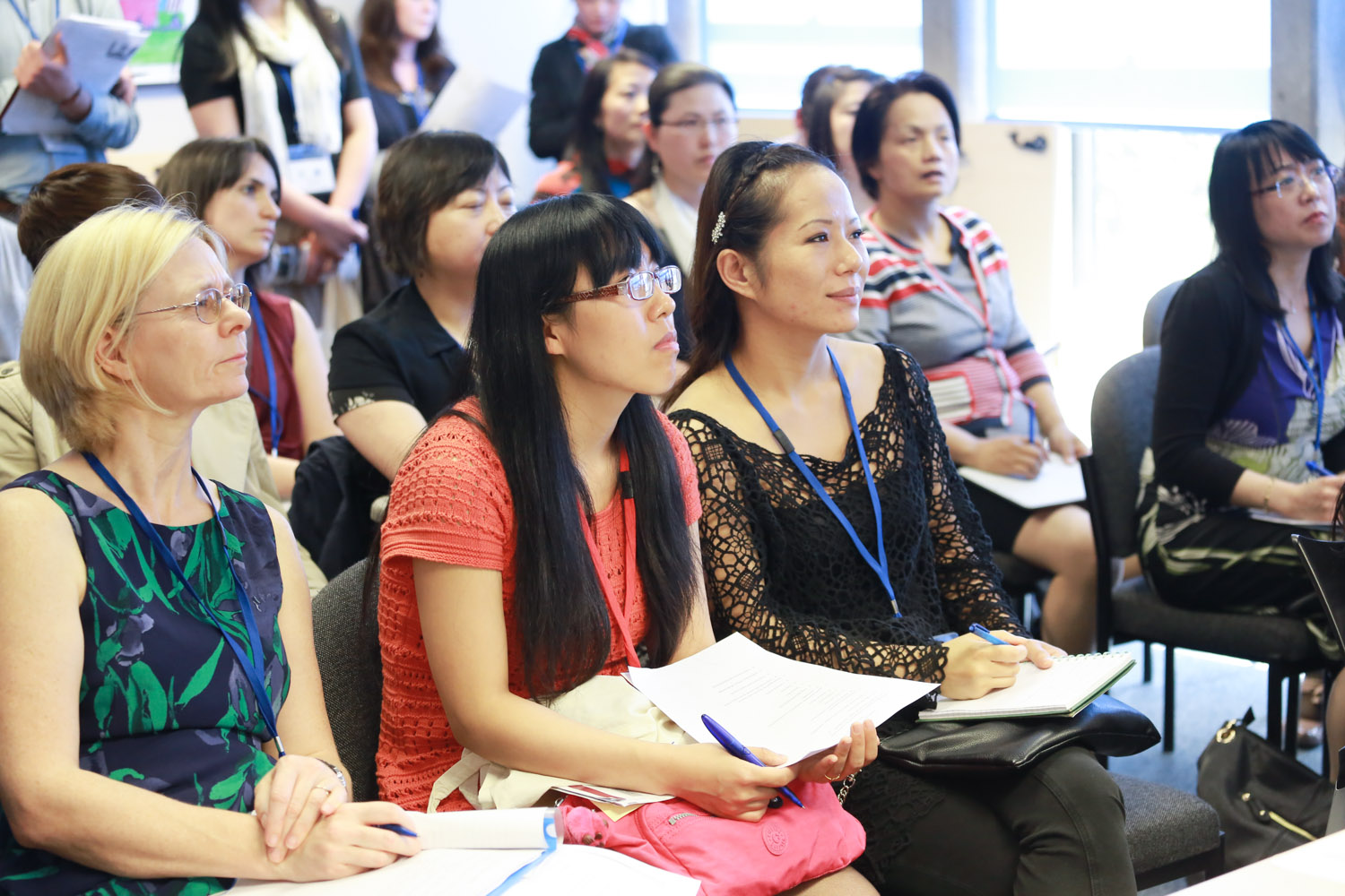 An image showing a group of teachers in a CPD session