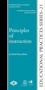 An image of the book Principles of Instruction by the International Academy of Education